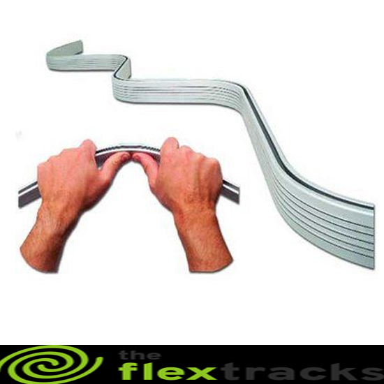 flexible curtain rods