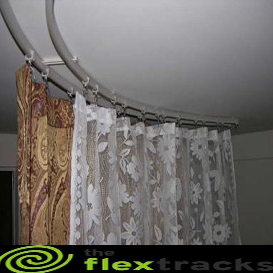 curved curtain track